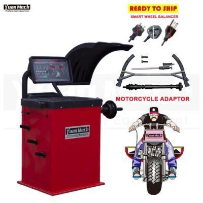 Computer Automatic Motorcycle Tire Balancing Machine