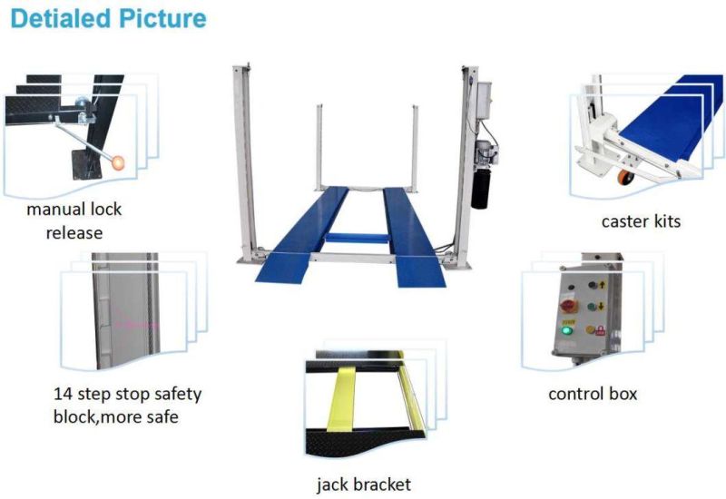 Four Post Parking Lift for Repair