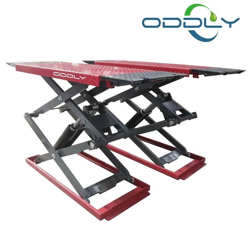 3000kg on Ground Low-Profile Scissor Lift with CE and En