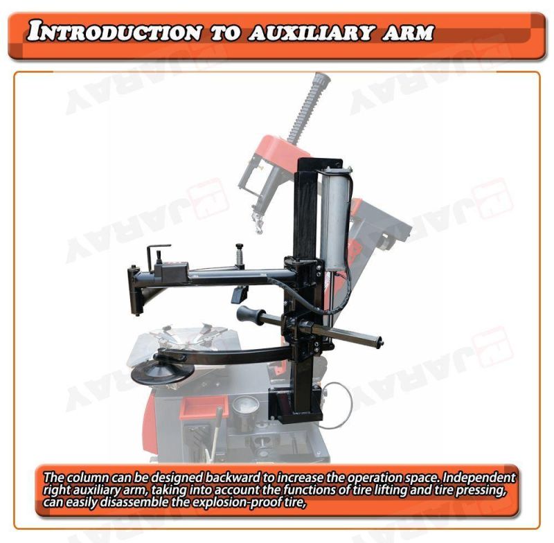 Yingkou Jaray Made in Chinahigh Quality Automatic CE Service Life Long Assist Arm Changer Tire Tire Changer