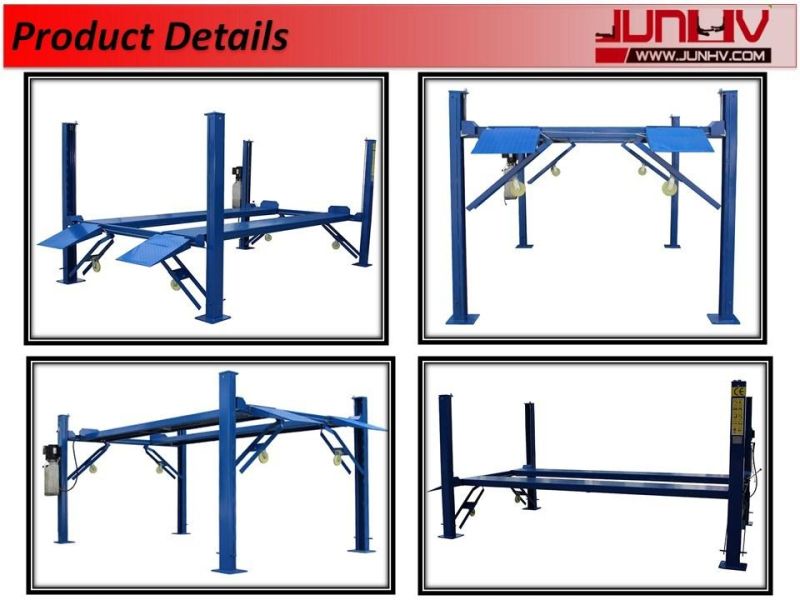 3700kg Hydraulic Double Cylinder Double Parking Car Lift