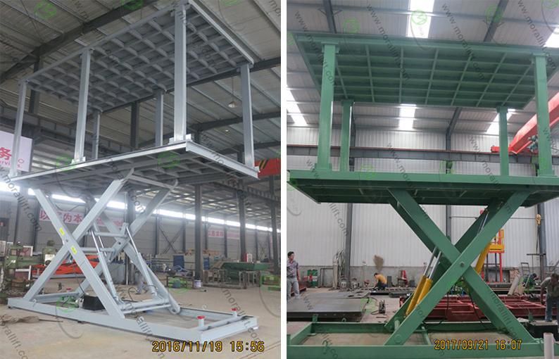 Double Deck Car Scissor Lift