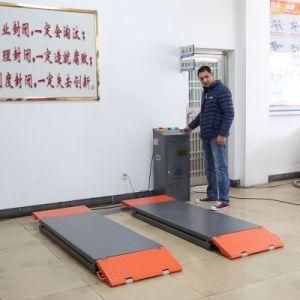 Full Rise on Floor Short Platform Scissor Lift