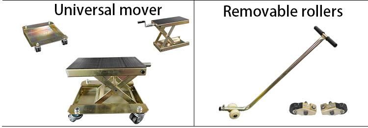 Used Electric Hydraulic Motorcycle Lift Table for Tire Repairing