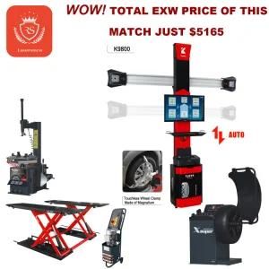 The Most Popular Garage Equipment Mix 3D Wheel Alignment