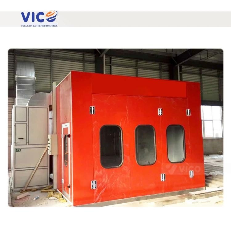 Vico Car Spray Booth Auto Collision Center Baking Oven