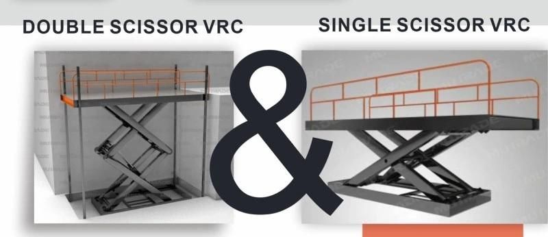 Two Platform 2 Floor Scissor Parking Lift with Pit