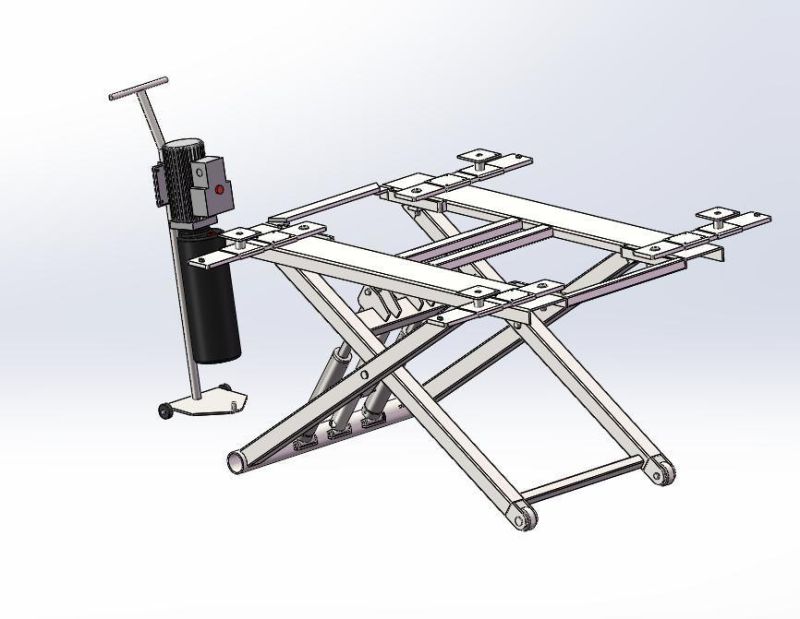 Car Maintance Scissor Lift Hoist