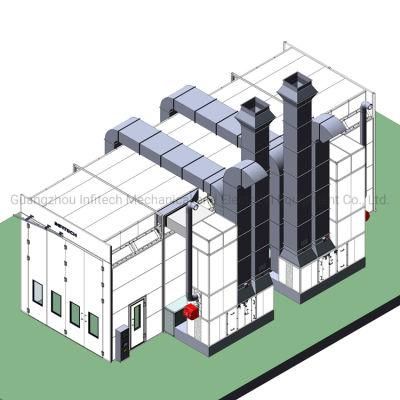 Industrial Spraying and Drying Booth for Truck Refinishing