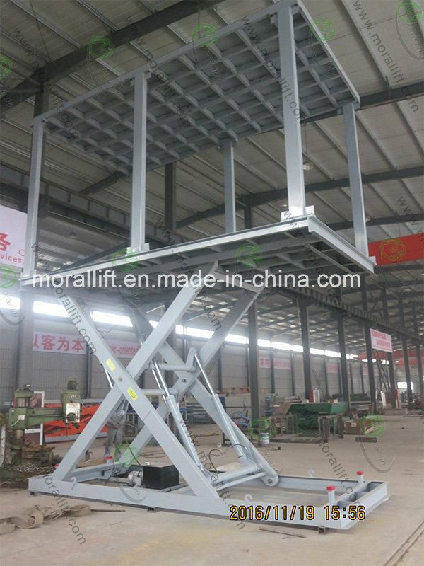 Hydraulic Double Deck Car Lifter with CE Certificated