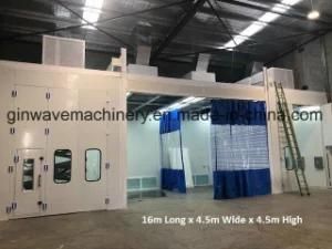 Steel Structure Spray Booth with Preparation Bay