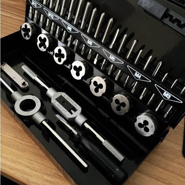 32PCS Auto Hand Metric HSS Tap and Die Set