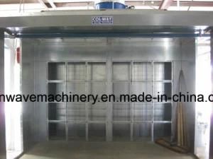 Industrila Open Front Spray Booth with LED Lighting Fixture