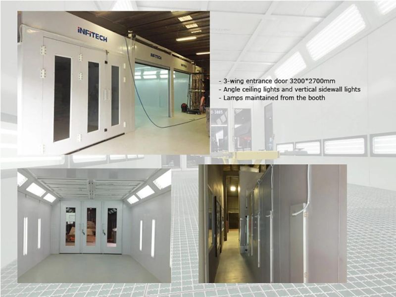 High Efficiency Spraying and Baking Room for Cars