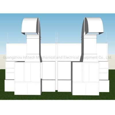 CE Approved Dual Car Preparation Room with Downdraft