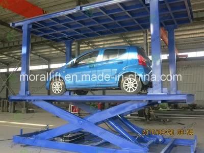 4T Capacity Scissor Design Hydraulic Car Parking Lift