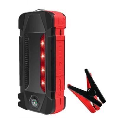 Amazon Hot 12V 12000mAh Portable Multifunctional Car Jump Starter Emergency Power Supply Booster for Diesel Petrol Car