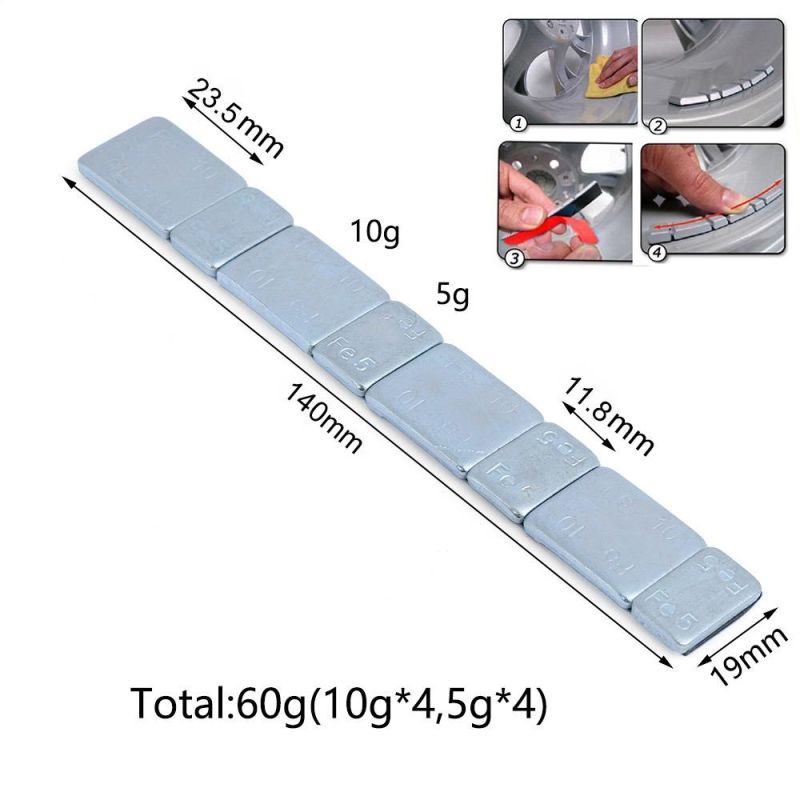 Wheel Tyre Balancing Bar Sticker 60g for Cars Motorbike