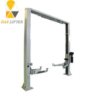 China Daxlifter Brand 3.5t-5t 1960mm Heavy Duty Hydraulic Clear Floor Two Post Car Lift