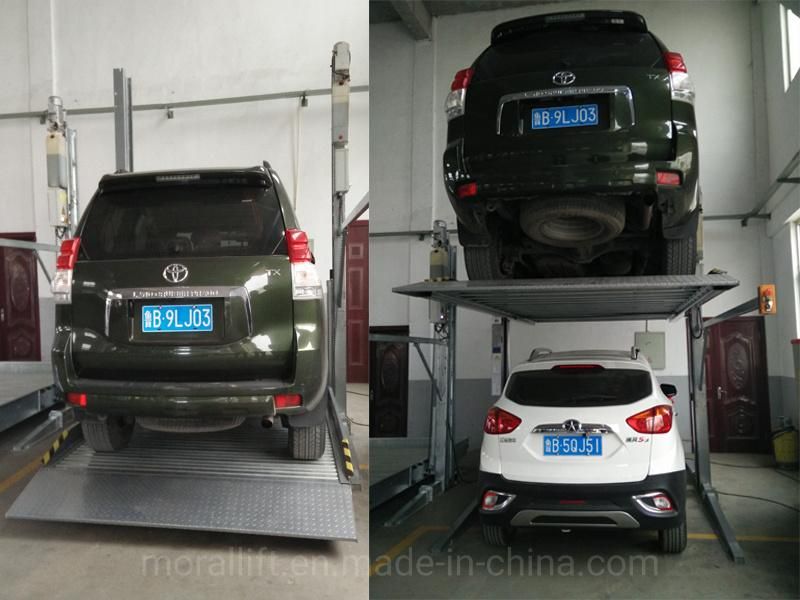 2 post car storage parking lift