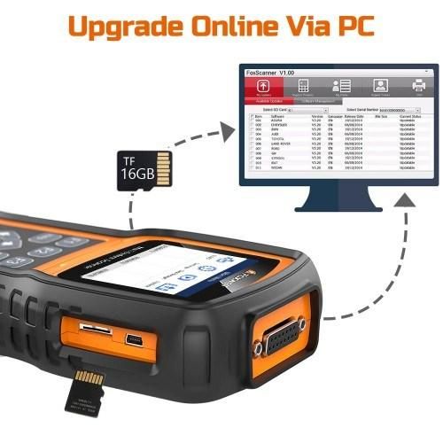 Foxwell Nt530 Multi-System Scanner Support Latest BMW 2018/2019 & F Chassis Update Version of Nt520foxwell Nt530 Multi-System Scanner Support Lat