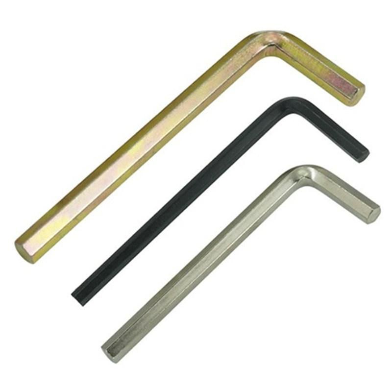 Black Hardened Hex Wrench, Hex Allen Key with Zinc Plated