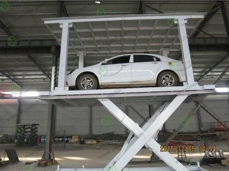 Underground Basement Automatic Scissor Car Parking Lift