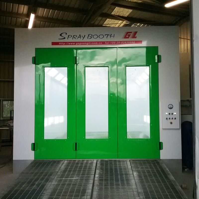 Waterborne Paint Spray Booth with Air Acceleration System for Cars