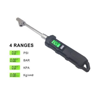 Simple Operated Digital Backlighting Tyre Pressure Gauge