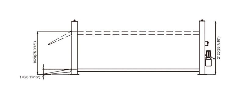 on-7455e Electro-Air Safety Lock Release, Alignment 4 Post Car Lift/Auto Lift/Car Hoist/Auto Hoist