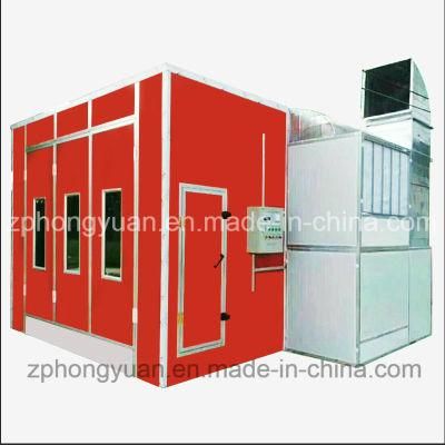 European Standard Auto Spray Paint Booth for Maintenance Equipment