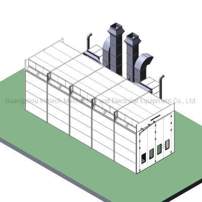 Industrial Spray and Bake Cabin for Auto Body Repair