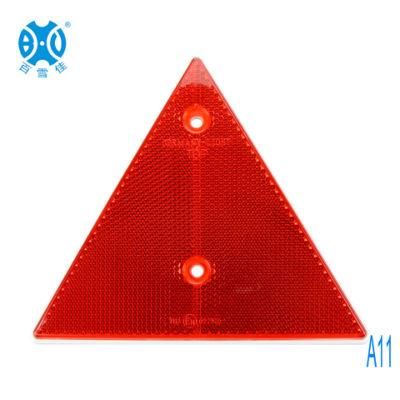 Triangle Plastic Reflective Reflector Trailer Truck Rear Reflector