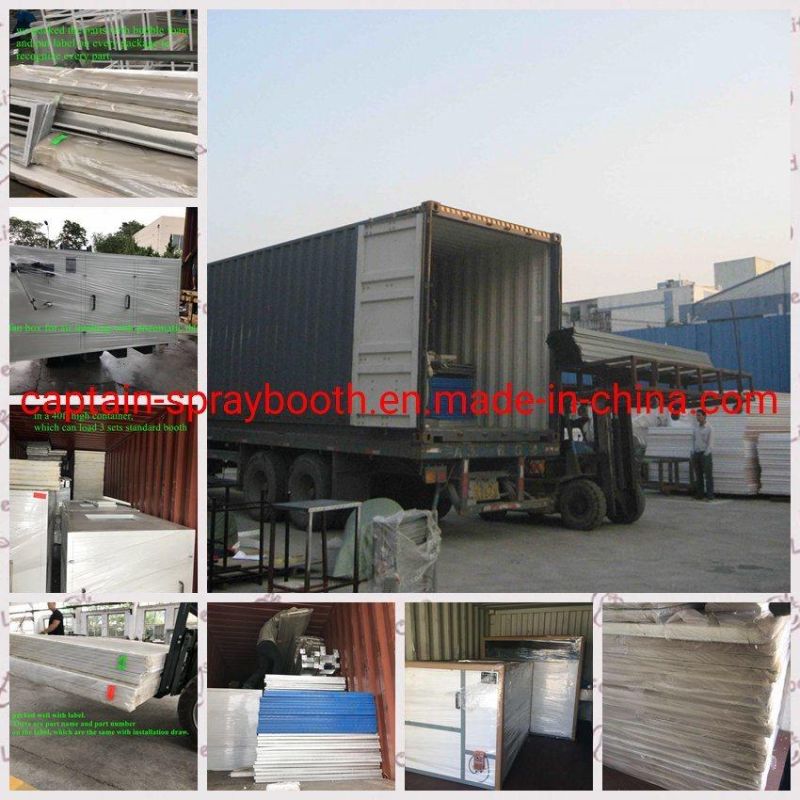 6m Length Water Curtain Cabinet /Water Curtain Paint Spray Booth