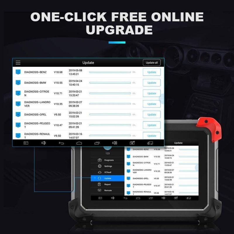 Xtool Ez400 PRO Tablet Auto Diagnostic Tool Same as Xtool PS90 with 2 Years Warranty