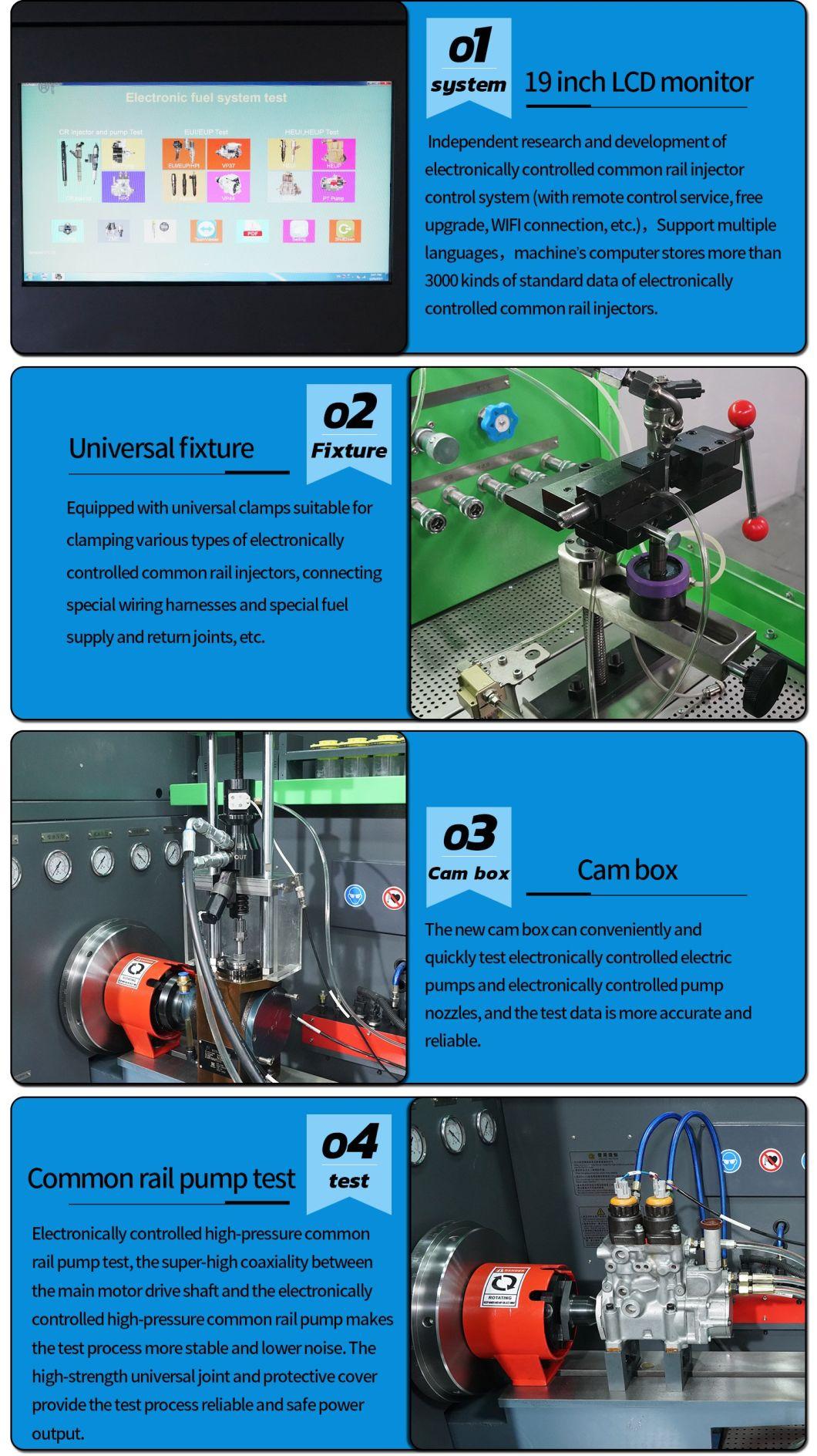 Common Rail Test Bench Cr918s for Injector and Pump Hcr-918