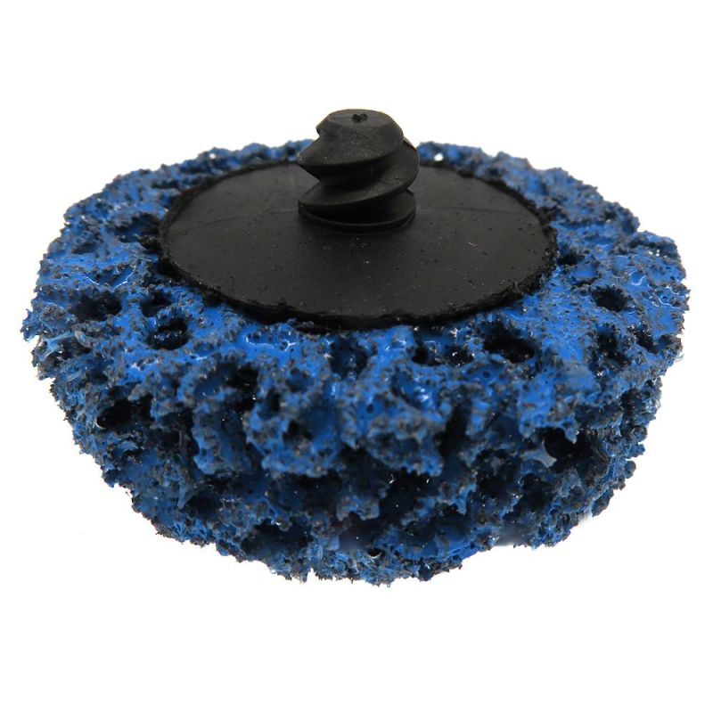 2" 50mm Quick Change Easy Clean Wheel Abrasive Grinding Discs for Rust Paint Flaking Materials Removal