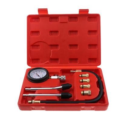 Automotive Tool Gas-Cylinder Pressure Test Set with Air Gauge