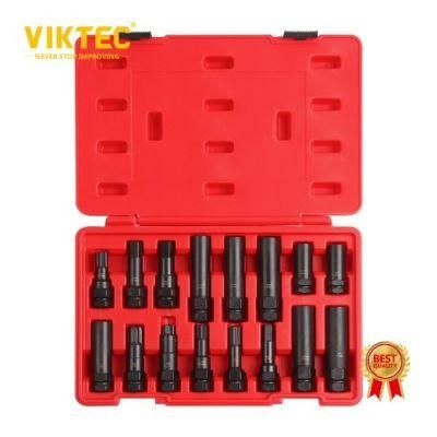 16PC Locking Wheel Nut Master Key Set (VT01914)