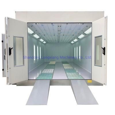 CE Approved Auto Spray Paint Baking Booth with Diesel Heating for Sale