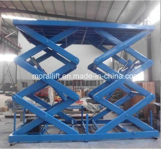 Hydraulic Stationary Vertical Scissor Parking Car Lift Table Price