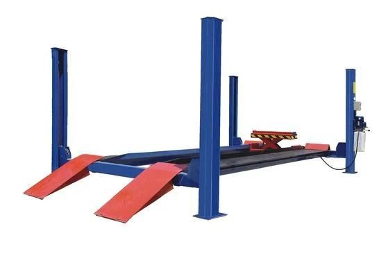 Car Lifter Grade 5t Hydraulic Four Post Alignment Car Lift