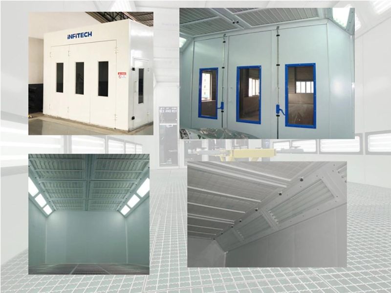 Automotive Downdraft Spray Baking Booth for Car Refinishing