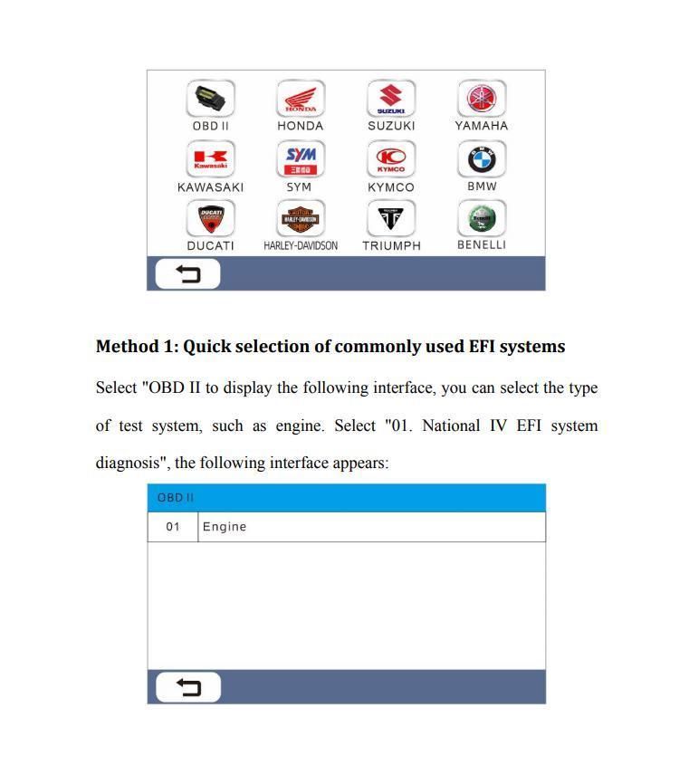 Mst-3000PRO Mst3000 PRO Motorcycle Electronic Diagnostic Tool Motorbike ECU Scanner for Asian Motorcycle