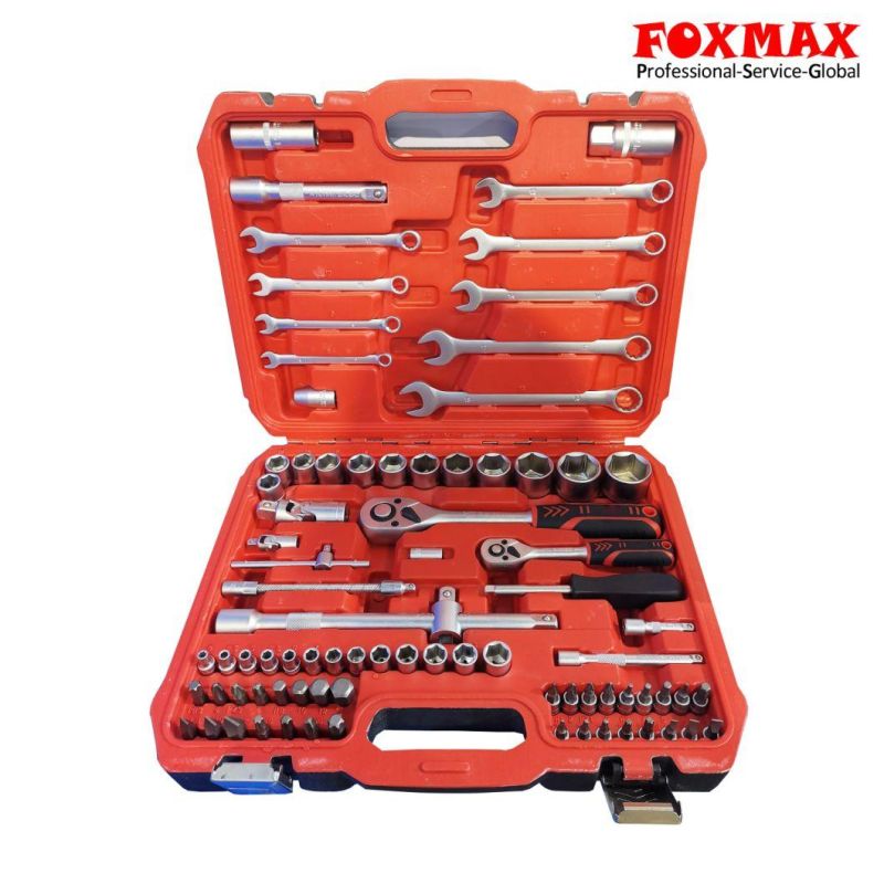 Handtools Professional 1/4"&1/2"Dr. 82PCS Socket Set (FST-59)