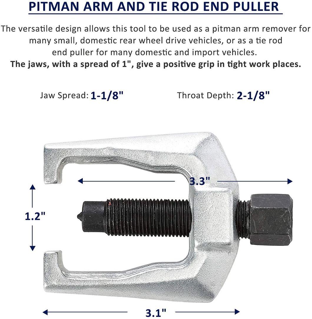 Ball Joint Separator, Pitman Arm Puller, Tie Rod End Tool Set for Front End Service, Splitter Removal Kit