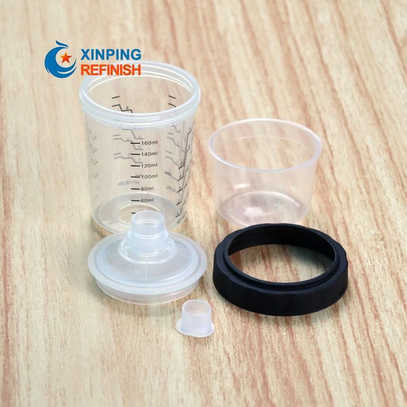 High Quality 90ml Paint Measurings Mixing PP Spray Cup Spray Gun Cup Price
