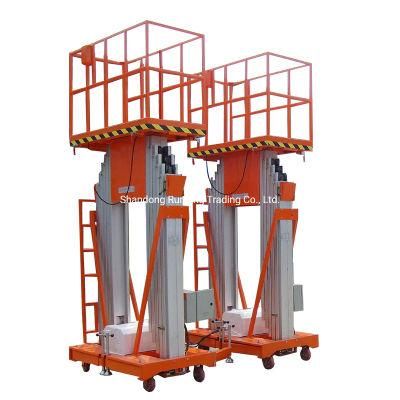 6-14m Air Conditional Lifter Aluminum Material Man Lift