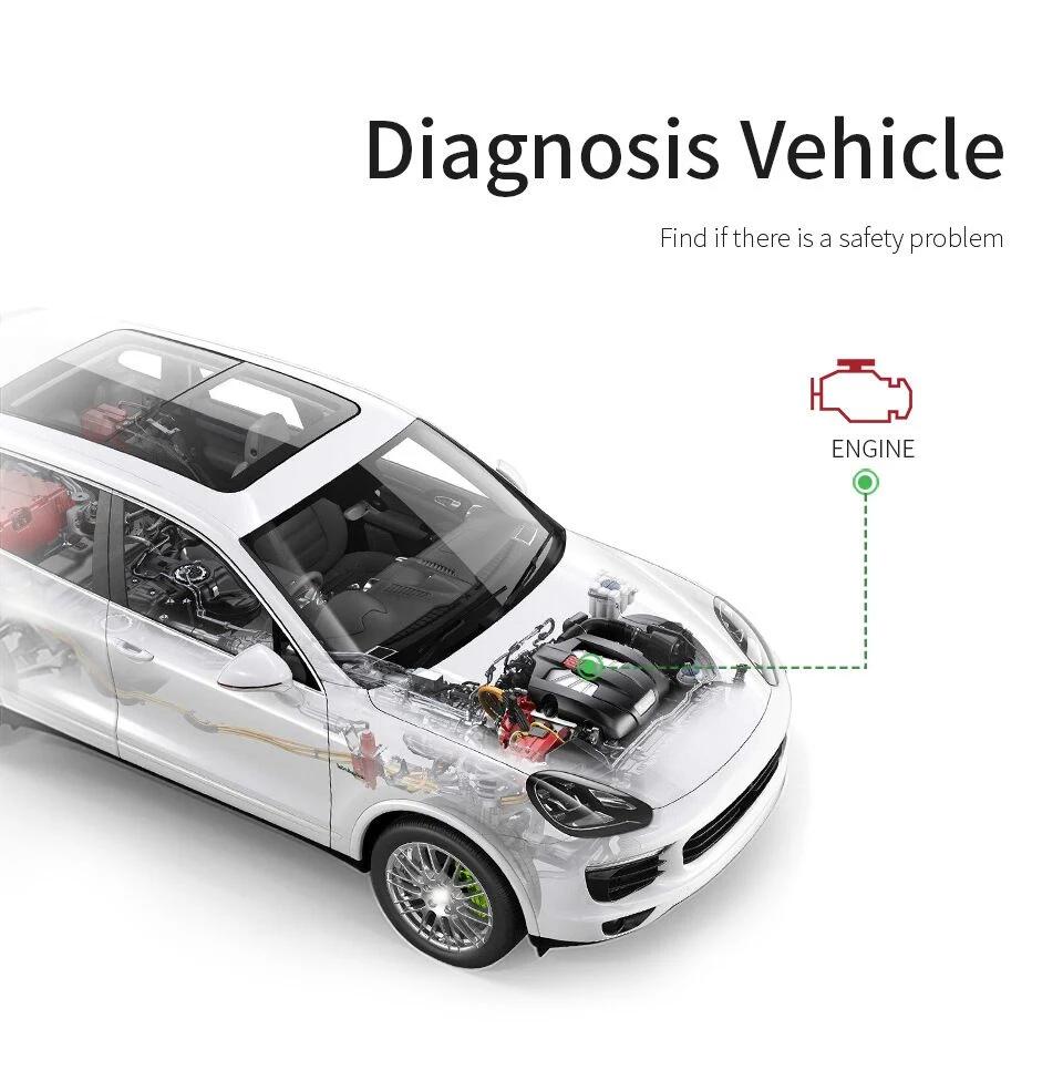 Auto Scanner Ediag Ya-101 Similar to Launch Cr3008 Obdii Test