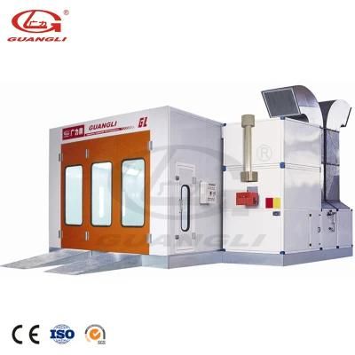 High Quality Downdraft Saico Car Paint Spray Booth with Imported Filter